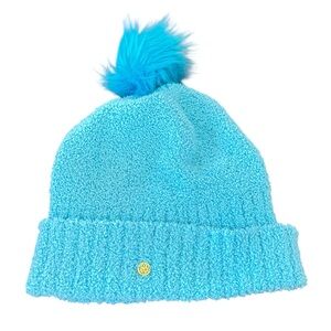 Lilly Pulitzer Frosti Chenille Hat in Seabreeze Blue